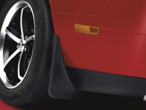 Genuine Mopar Splash Guards Rear Molded Black