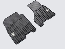 Genuine Mopar Rubber Mats Front Dark Slate