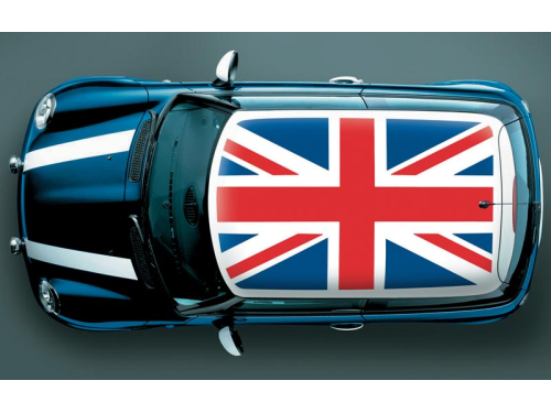 Genuine Mopar Decal Kit Roof British Union Jack Flag