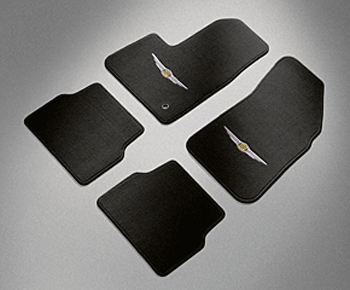 Genuine Mopar Floor Mats Carpeted Black Sedan