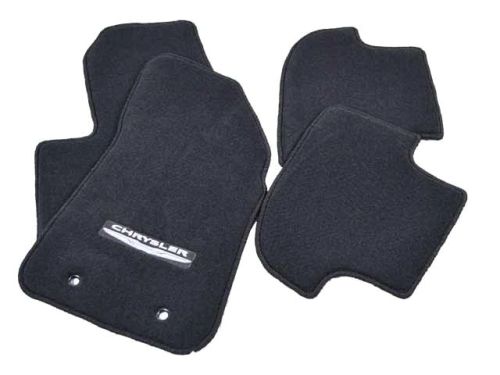 Genuine Mopar Floor Mats Carpeted Black Convertible