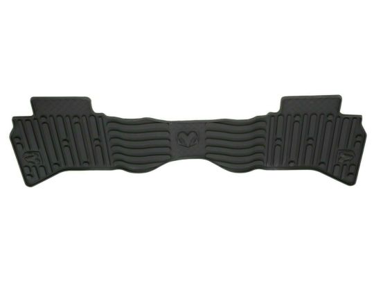 Genuine Mopar Rubber Mat Rear Black