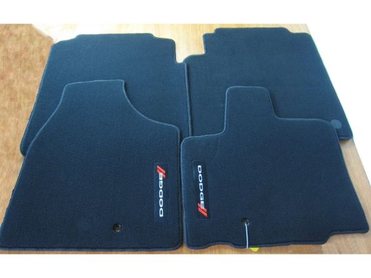 Genuine Mopar Carpeted Floor Mats Stow N Go Black