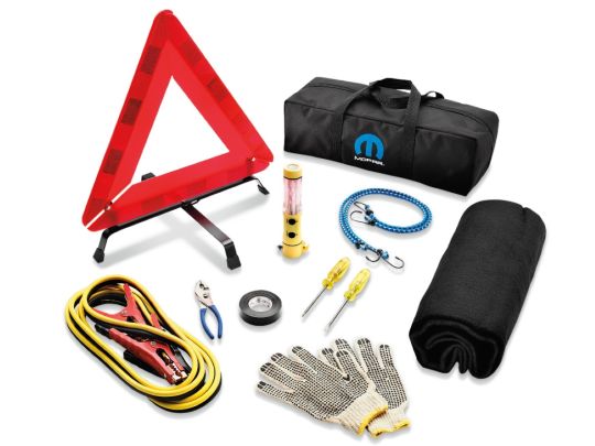 Genuine Mopar Roadside Safety Kit With Mopar Logo