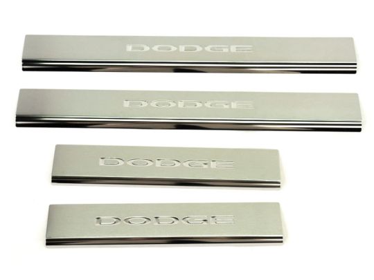 Genuine Mopar Door Sill Guards Stainless Steel