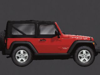 Genuine Mopar Soft Top 2 Door Premium Black