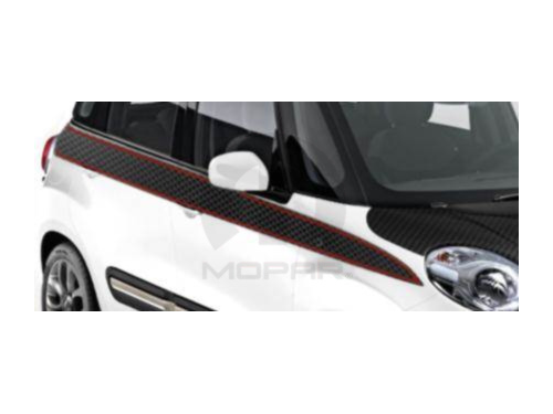 Genuine Mopar Decal - Upper Body Side - Carbon Fiber