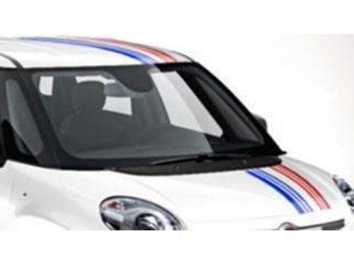 Genuine Mopar Decal - Roof / Hood - Red White & Blue Racing Stripe