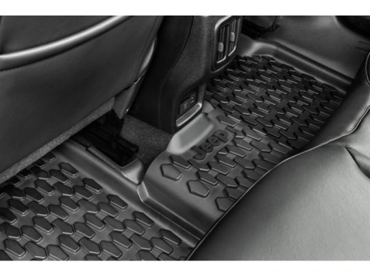 Genuine Mopar Rubber Mats With Jeep Logo