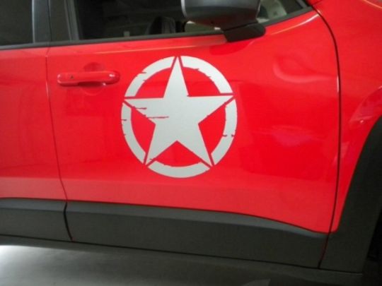 Genuine Mopar Bodyside Decal US Army Star White