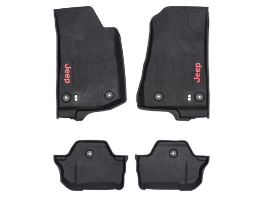 Genuine Mopar Rubber Floor Mats 2 Door