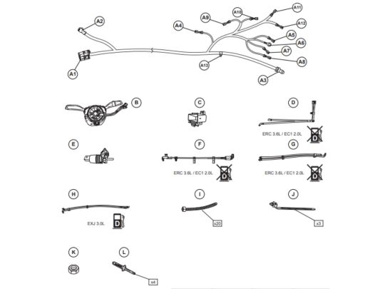 Genuine Mopar Hard Top Wiring Kit