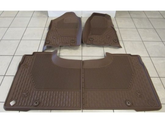 Genuine Mopar All-Weather Slush Mats Crew Cab Brown