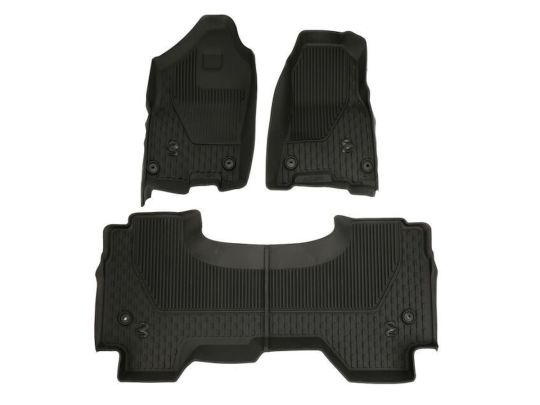 Genuine Mopar All-Weather Slush Mats Quad Cab Black