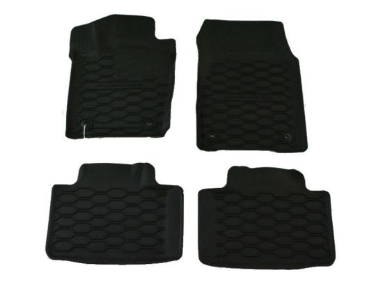 Genuine Mopar Rubber Mats First & Second Row - 60/40 Second Row