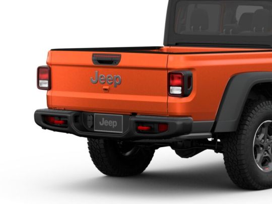 Genuine Mopar Rubicon Steel Rear Bumper