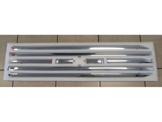 Genuine Mopar Chrome Door Molding Spears Complete Kit For Left And Right Crew Cab 6'4" Bed