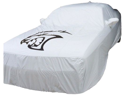 Genuine Mopar Car Cover With Hellcat Logo For Widebody