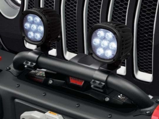 Genuine Mopar LED Off-Road Light Mounting Bracket Winch Guard