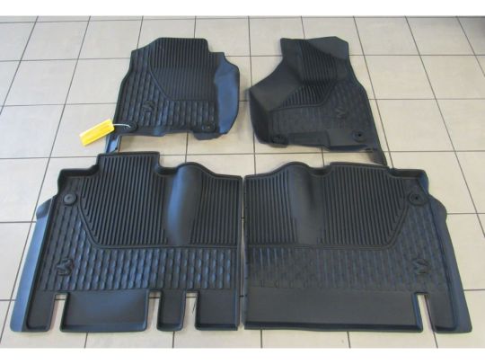 Genuine Mopar All Weather Mats Mega Cab Bucket Seats Black