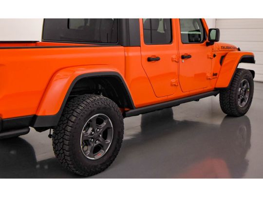 Genuine Mopar High Top Rubicon Fender Flares Kit Of Four Black Smooth Paintable With LED DRL