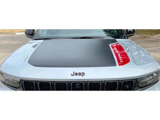 Genuine Mopar Trailhawk Hood Graphic Red Black