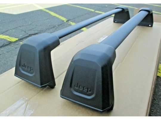 Genuine Mopar Roof Rack Cross Bars Black For Production Side Rails