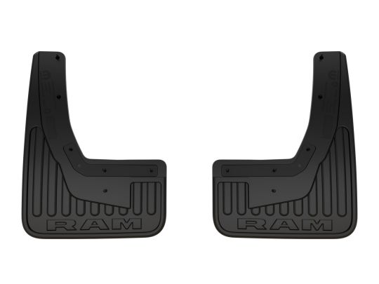 Genuine Mopar Splash Guards - Flat - Front W/ Fender Flares