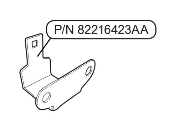 Genuine Mopar Bracket For Diesel Engine Auxiliary Switch Kit