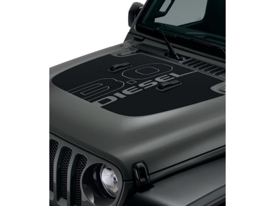 Genuine Mopar 3.0L Diesel Hood Decal For Sport Hood