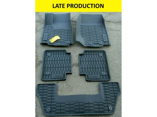 Genuine Mopar All Weather Floor Mats Full Kit For Three Row Models Late Production