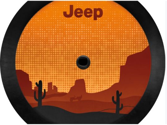 Genuine Mopar Spare Tire Cover - Desert