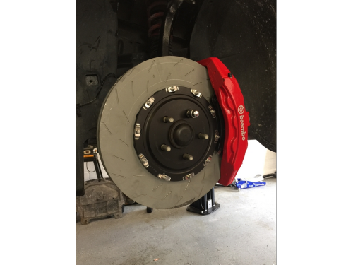 Genuine Mopar Front Hellcat Brake System With Red Calipers Rotors And Brake Pads