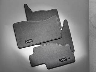 Genuine Mopar Floor Mats Carpeted Dark Khaki