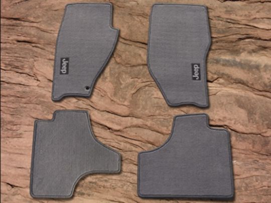 Genuine Mopar Floor Mats Carpeted Dark Slate Gray