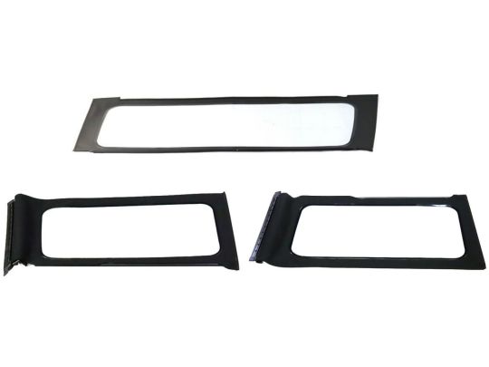 Genuine Mopar Replacement Window Set For 2 Door Premium Black Soft Top Clear