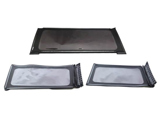 Genuine Mopar Replacement Window Set For 2 Door Premium Black Soft Top Tinted