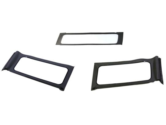 Genuine Mopar Replacement Window Set For 2 Door Standard Black Soft Top Clear