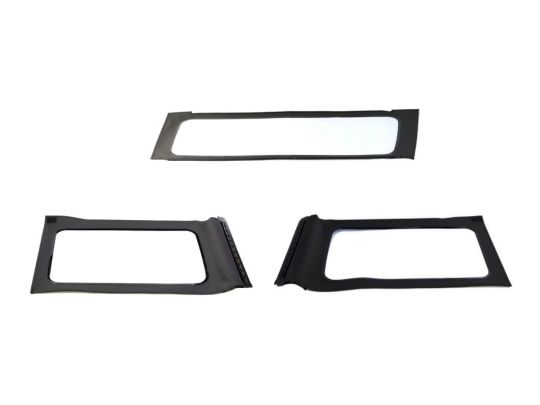 Genuine Mopar Replacement Window Set For 4 Door Standard Black Soft Top Clear