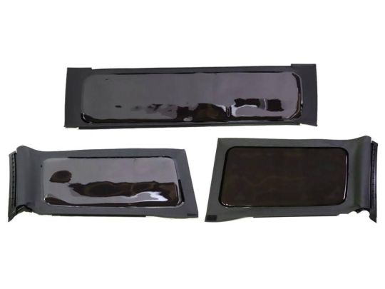 Genuine Mopar Replacement Window Set For 4 Door Standard Black Soft Top Tinted