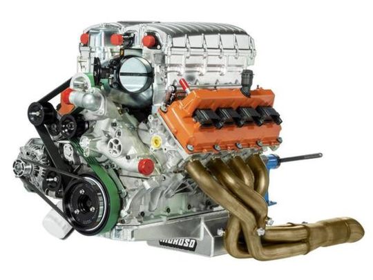 Genuine Mopar Performance 354 Supercharged HEMI Drag Pak Engine