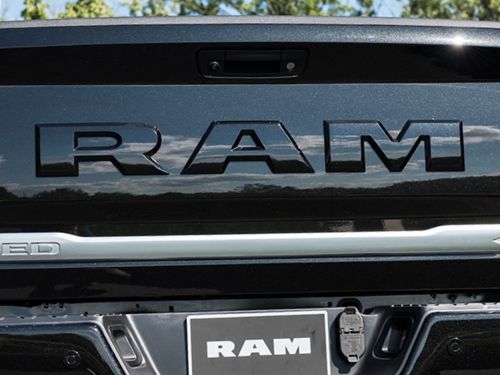 Genuine Mopar RAM Tailgate Lettering Brilliant Black