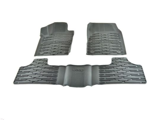 Genuine Mopar Rubber Mats Black