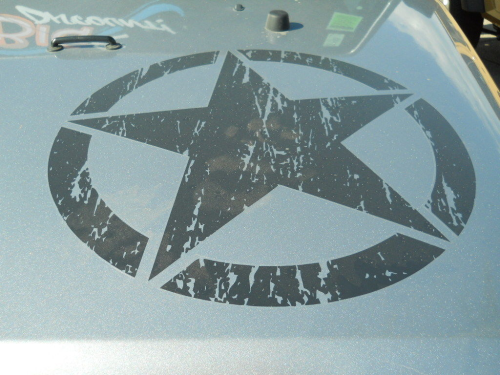 Genuine Mopar Hood Decal Freedom Star